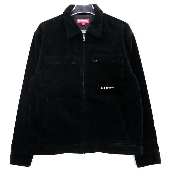 21AW Supreme Corduroy Zip Jacket サイズL