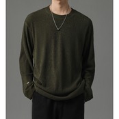 クルーネック プルオーバーカットソー af0059