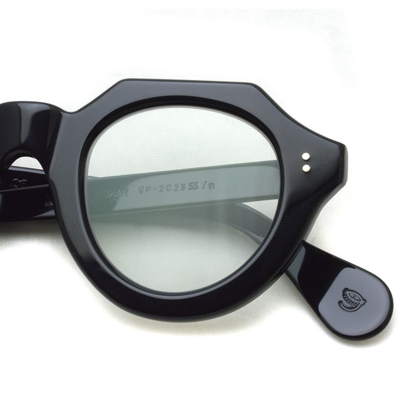guepard / gp-2023ss / noir - Light Green Flat lenses ブラック 