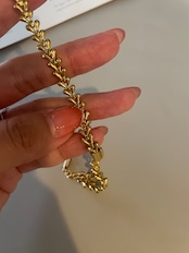 リーフチェーンブレスレット