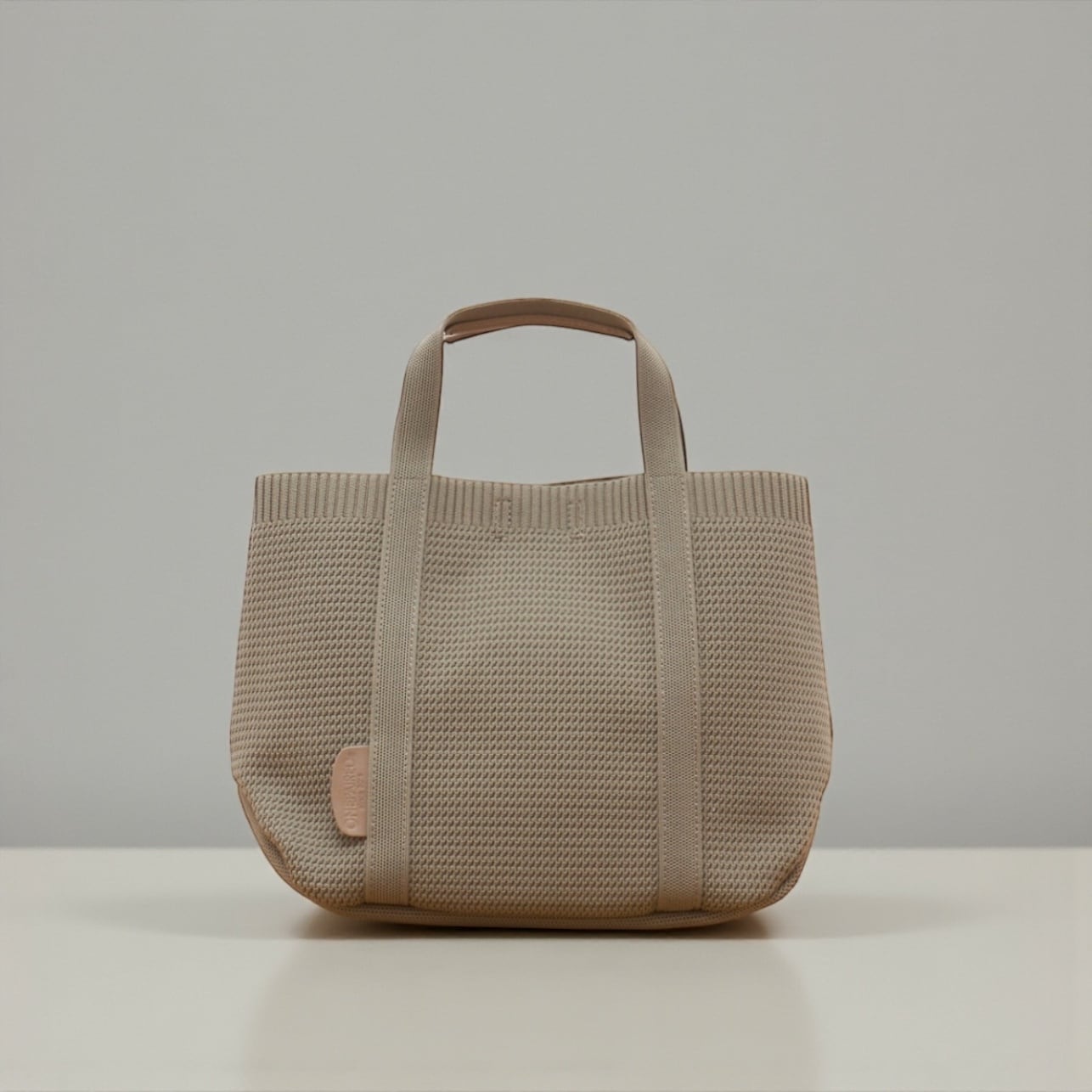 トートバック グレーベージュ