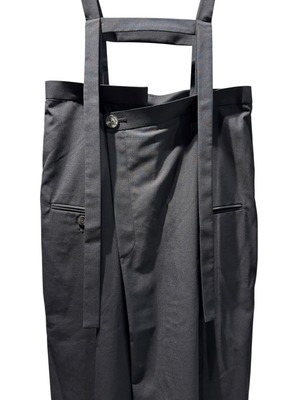 【25AW】ENFOLD エンフォルド / STRAP-TROUSERS / サロペット