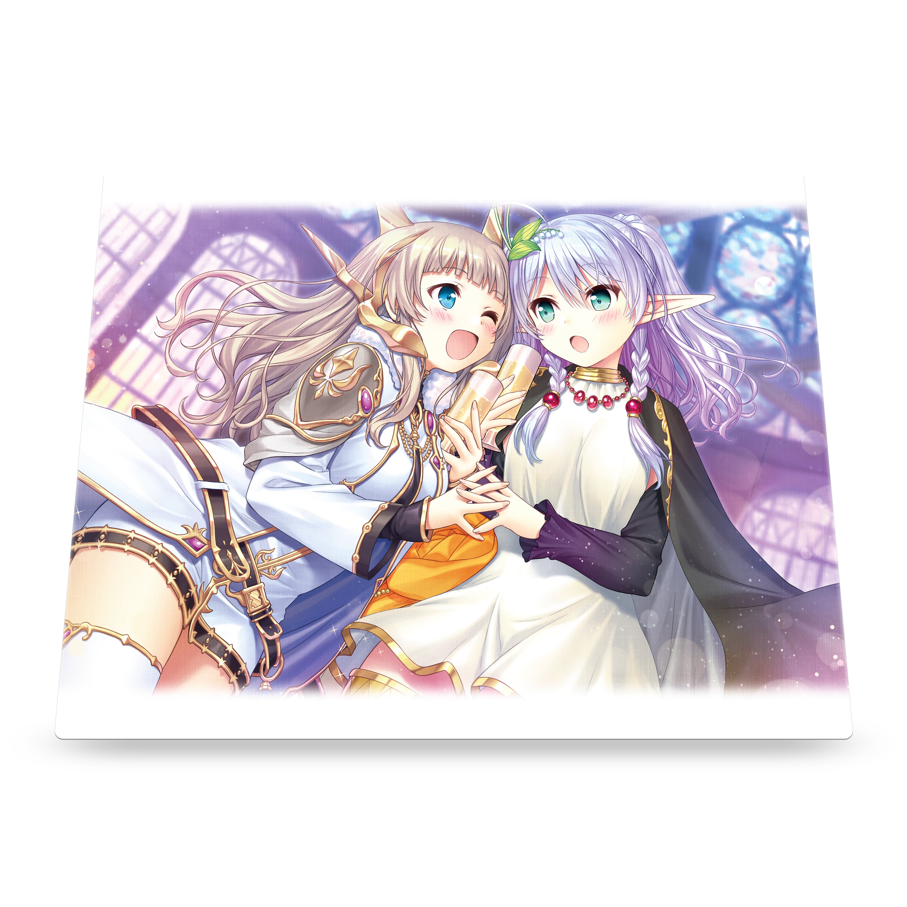 絵師100人展 15」フルカラーデスクマット しらたま「明日晴れたら何