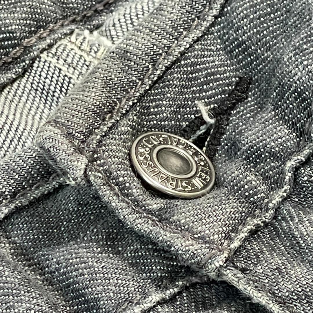 W30 L30】 usa levi's 先染ブラック リーバイス 569 デニムパンツ 00s
