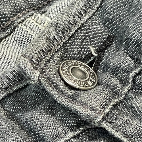 【W30 L30】 usa levi's 先染ブラック リーバイス 569 詳細写真10