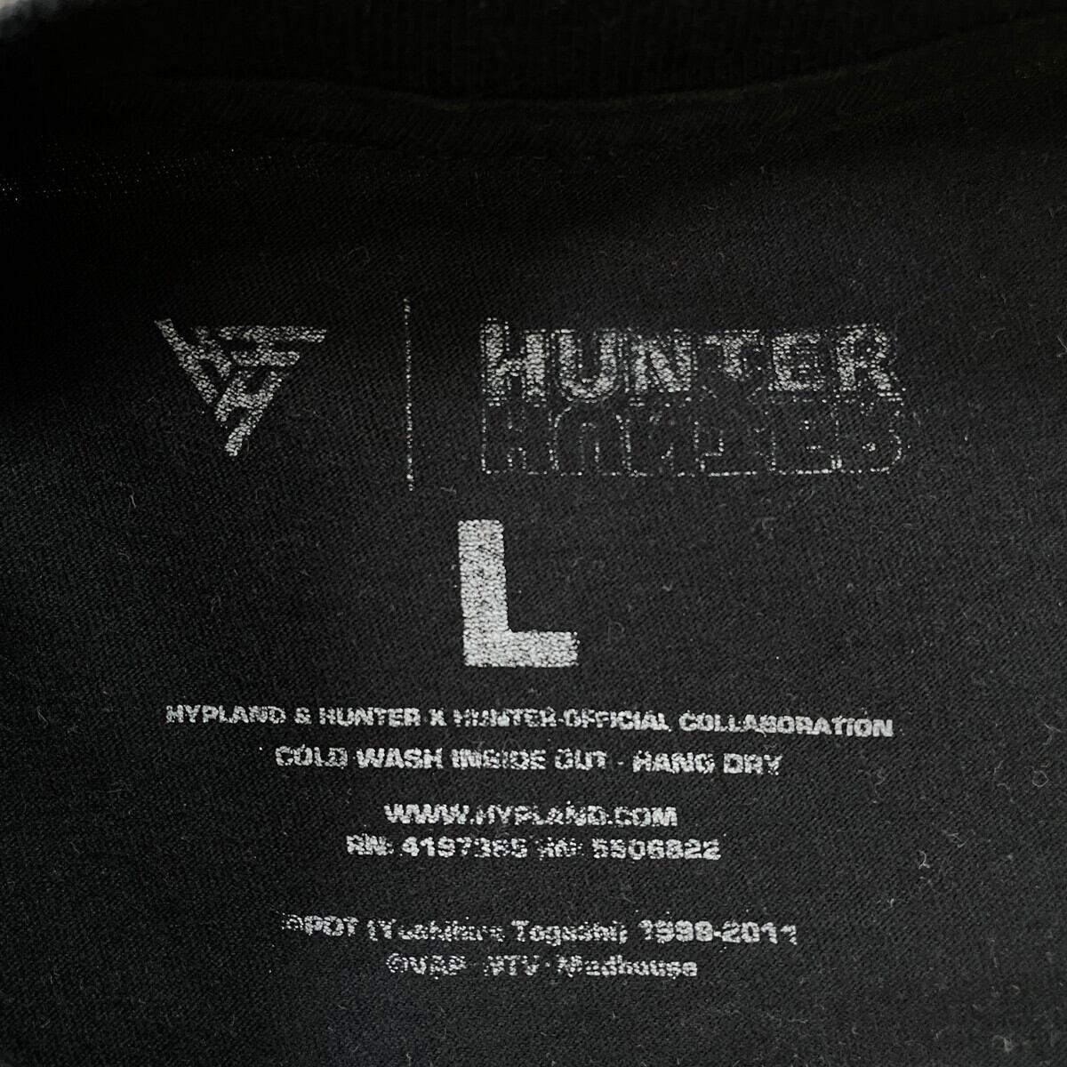 HUNTER×HUNTER ハンターハンター アニメ キャラクター プリントTシャツ