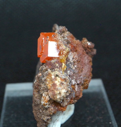 自主採掘！モリブデン鉛鉱  7,7g ウェルフェナイト WF036 天然石 鉱物 標本 原石