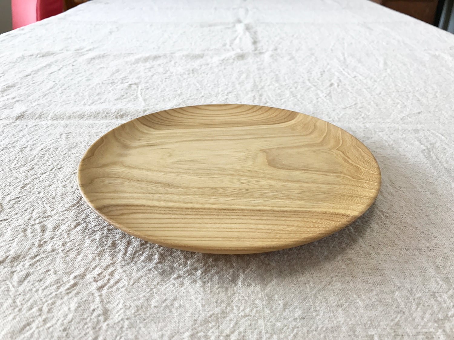 21cm 中皿 (定番のお皿) | 工房 十勝の木のうつわ web shop