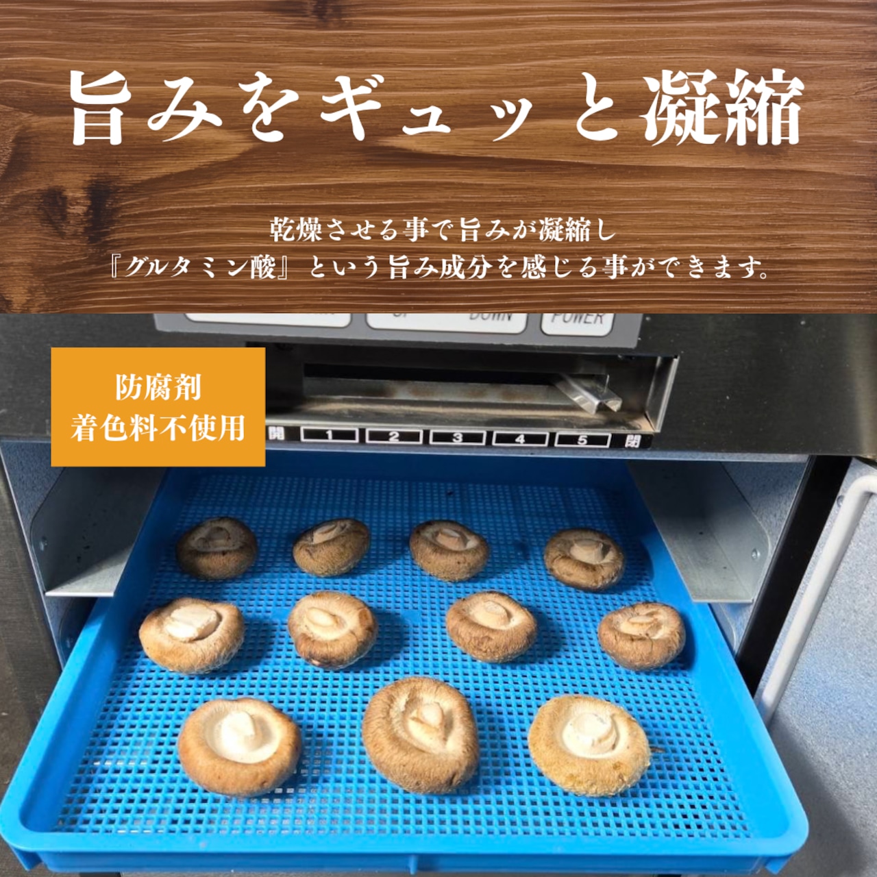 文殊山干しいたけ どんこ(70g)