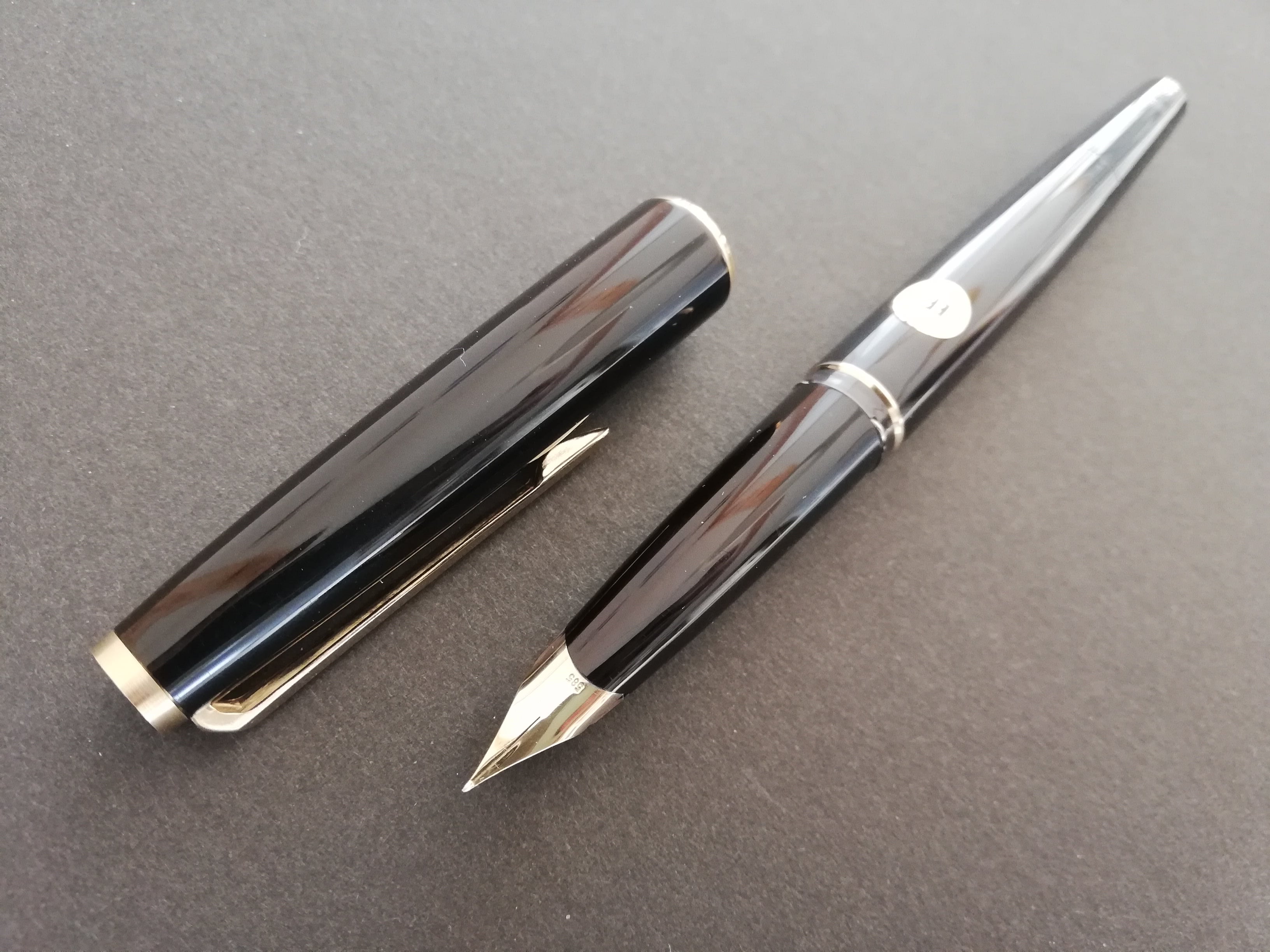MONTBLANC 万年筆 NO.320 初期型 グリーン EF