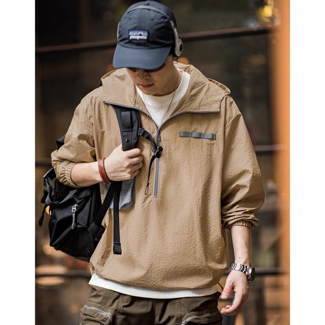 Half-Zip Outdoor Hoodie【G0992】