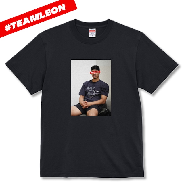 【#TEAMLEON】| LEONフォトTシャツ（ブラック）