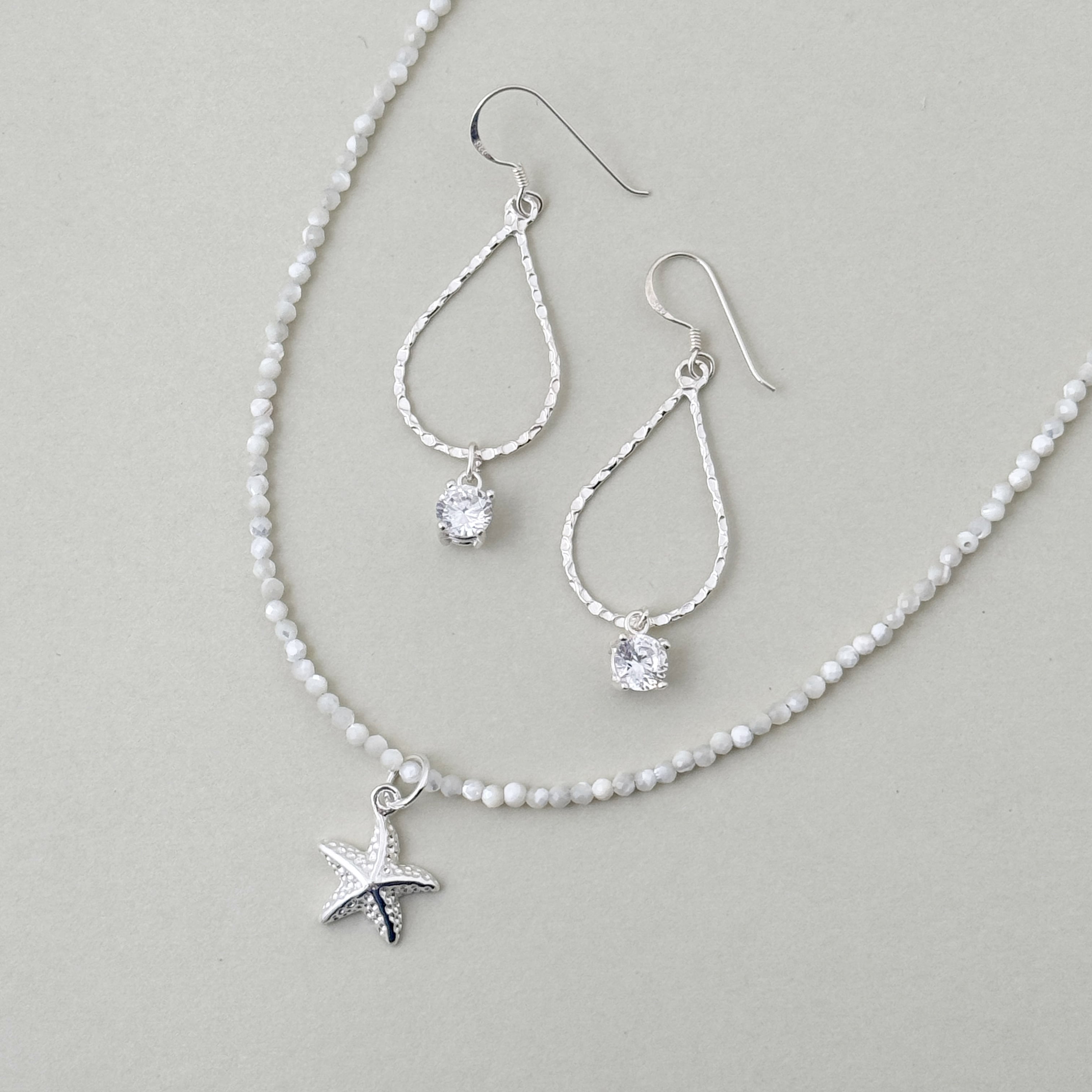 ホワイトシェルネックレス Lagoon Original ホワイト シェル 一連 ネックレス 2mm 40/45/50cm