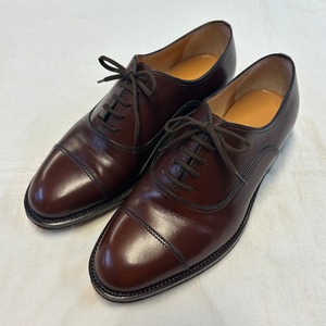 TANINO CRISCI CAP-TOE LEATHER SHOES《6》