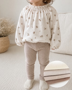 (即納)無地リブニット韓国生地 犬服子ども服ベビー服スタイ ハンドメイド