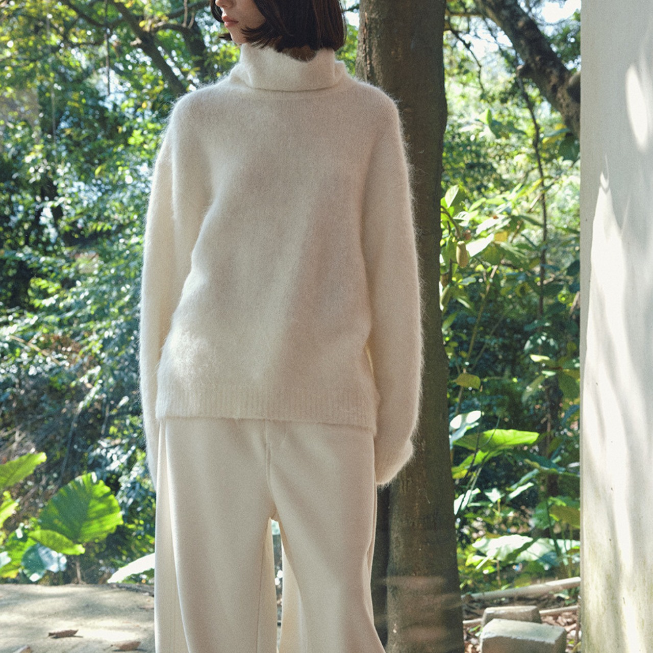 High-neck Knit T3974