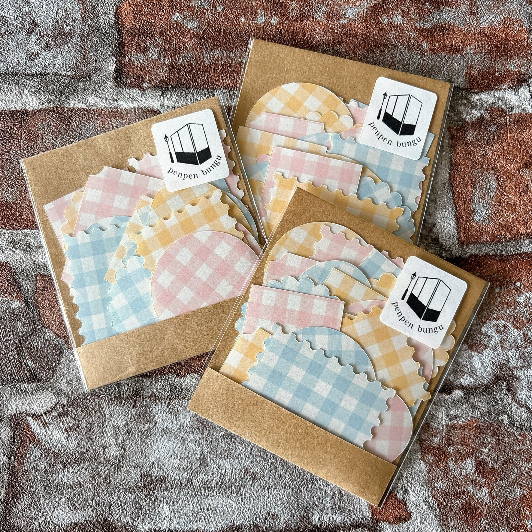 スタンプが映える 大きめフレークシール（18枚入）