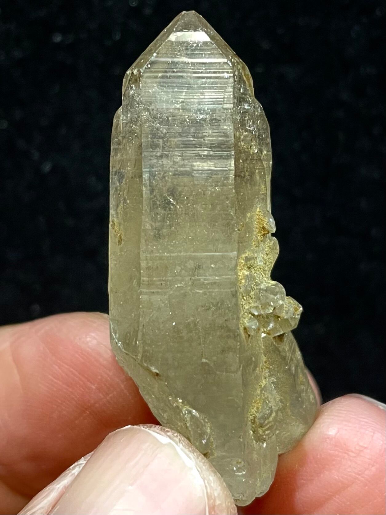 7) ロシア・レムリアンクオーツ「レムリアン・ウラル」スモーキー・レコードキーパー(小型)