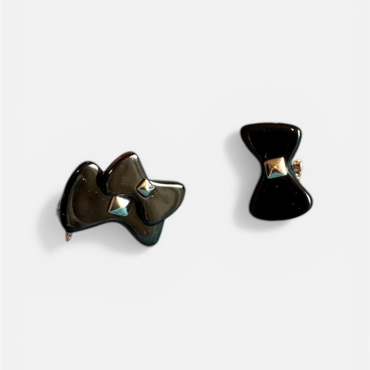 ribbons ear cuffs (BLACK)