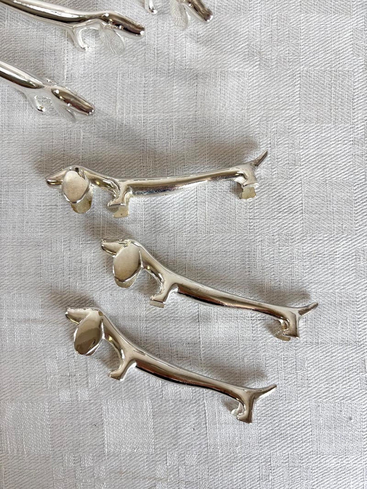 カトラリーレスト　ナイフレスト　ダックスフント　犬　アニマル　箸置き　オブジェ　12twdn20