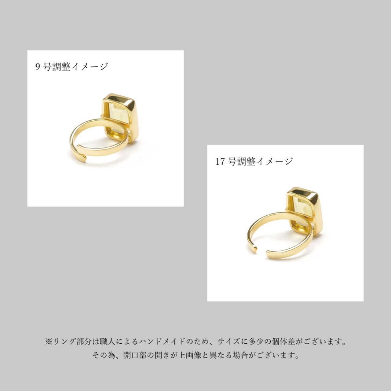 【MARKET】SINGLE STONE RING 3340