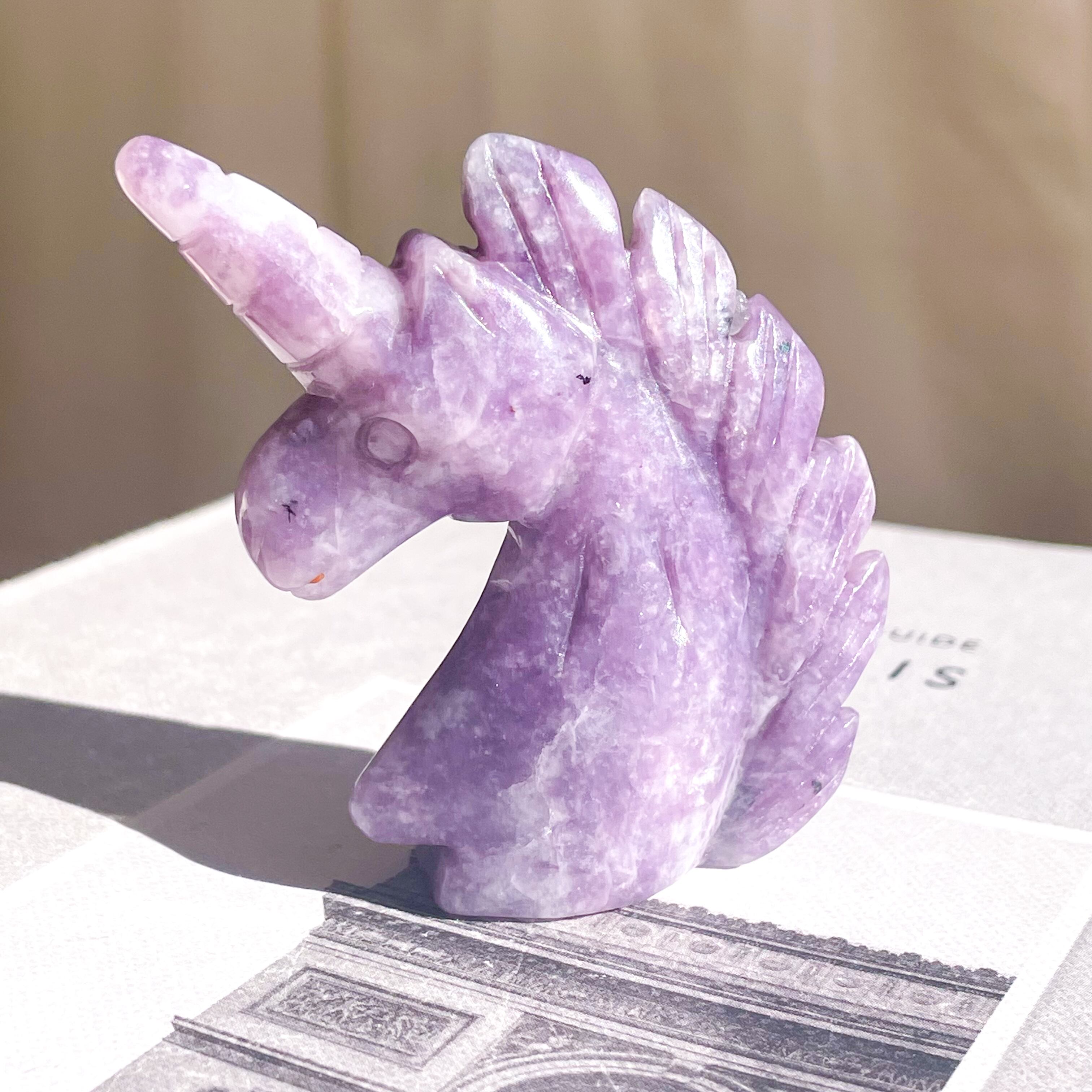 Lepidolite Unicorn Medium 10 ✧ レピドライトユニコーン