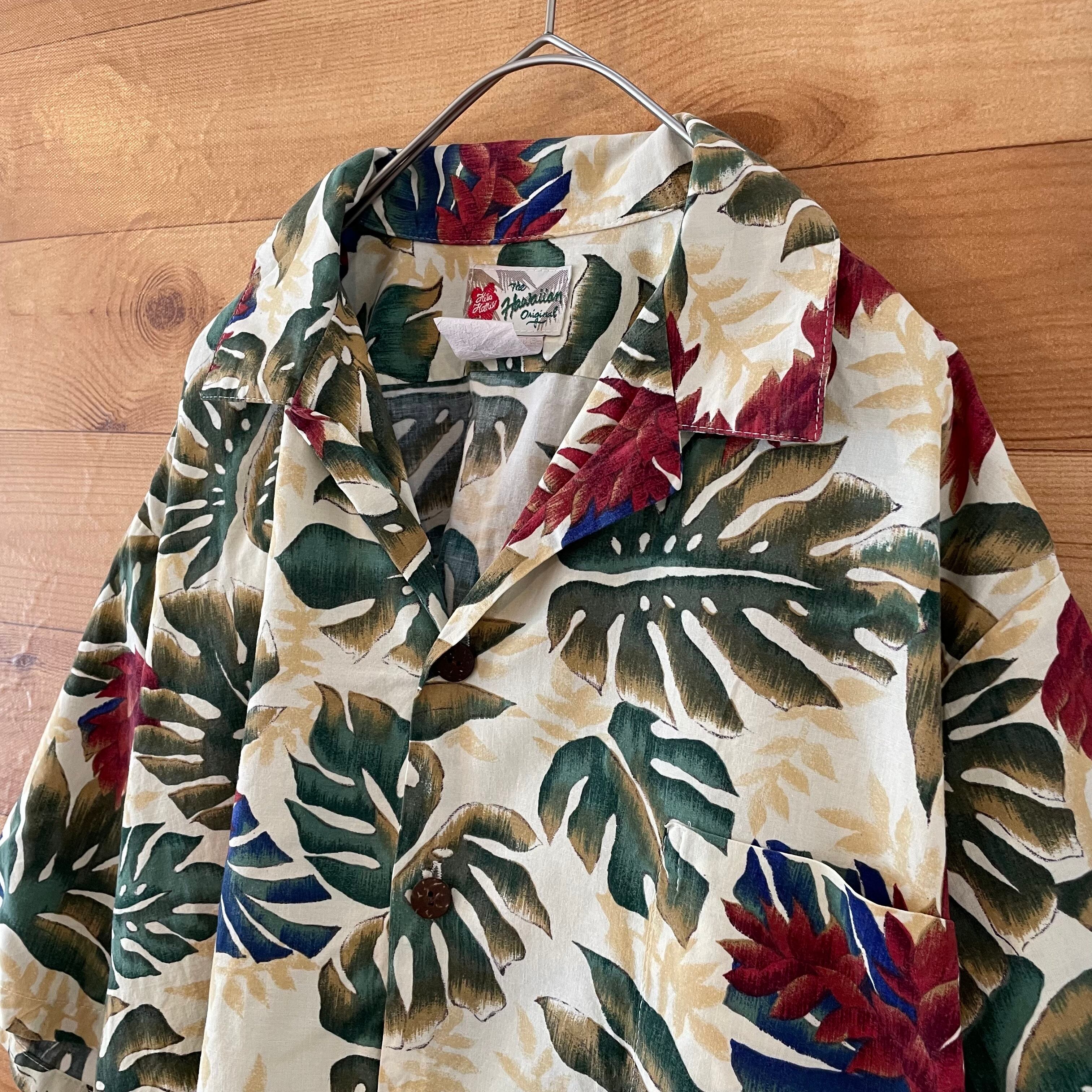 XLサイズ！ENGINEEREDGARMENTS 総柄刺繍デイトンシャツ