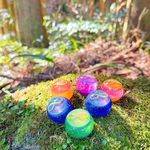 天星*龍の宝玉オルゴナイト(メッセージ付き)