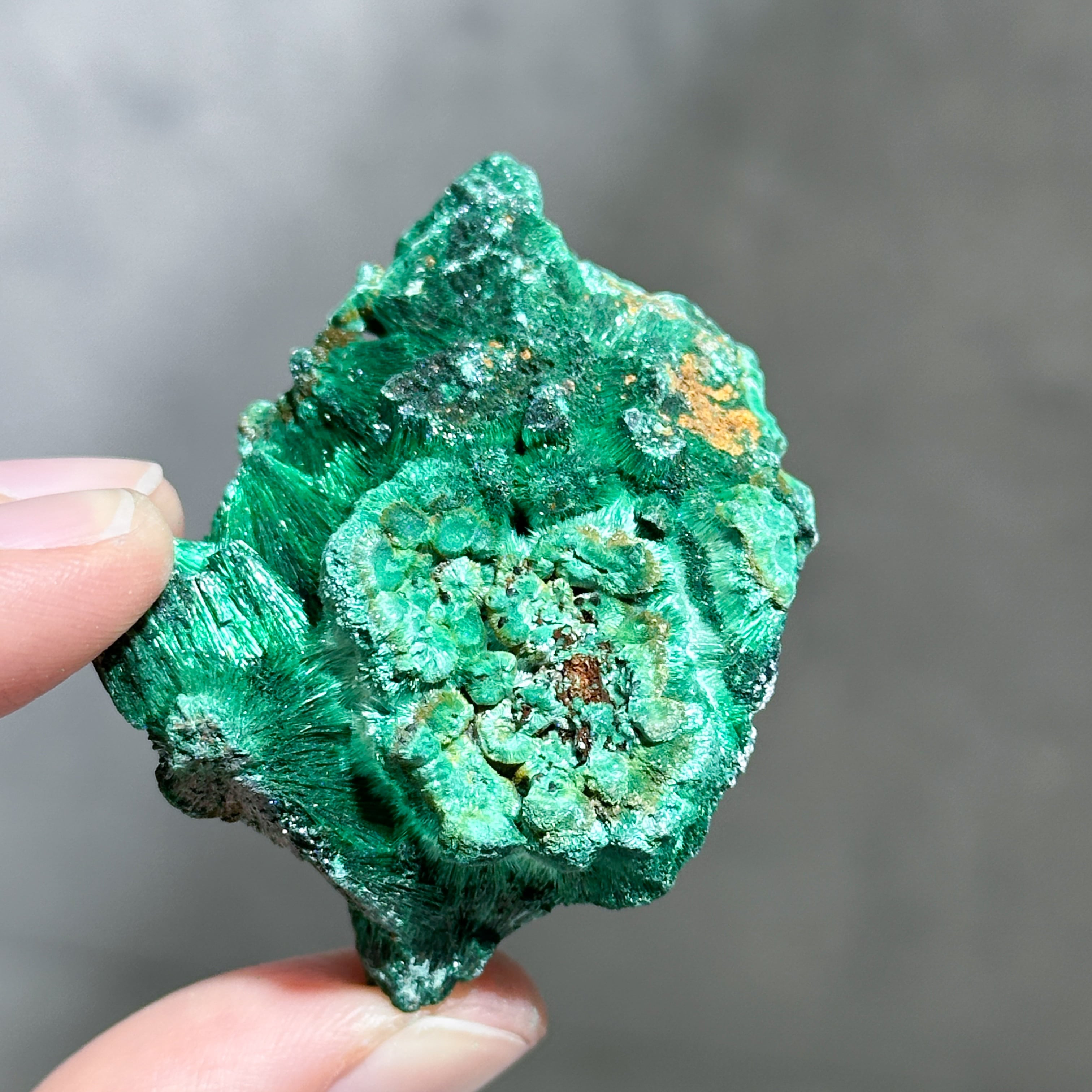 ベルベットマラカイト 原石73◇ Malachite ◇天然石・鉱物