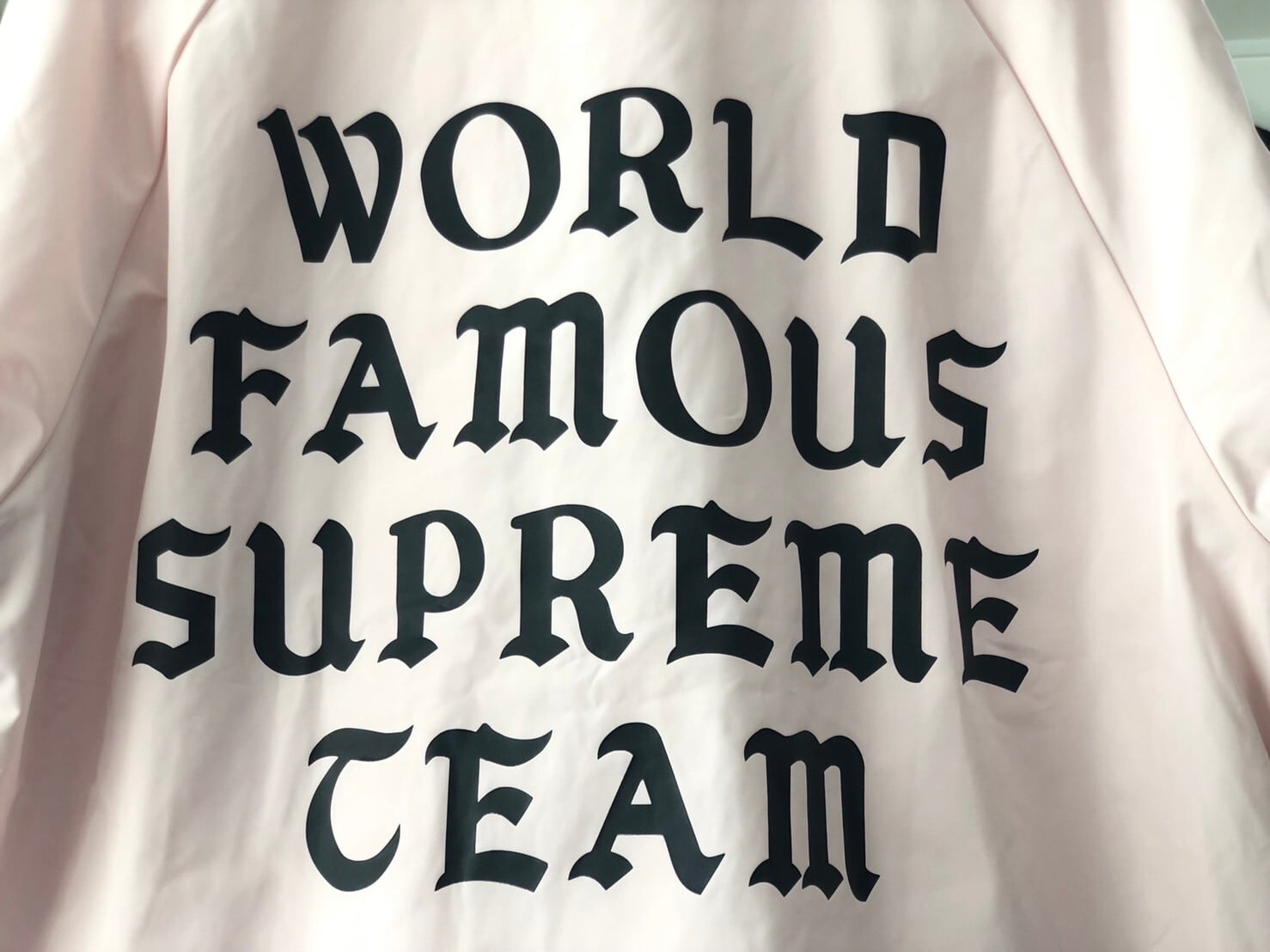 Supreme 20SS WORLD FAMOUS COACHES JACKET PINK ...