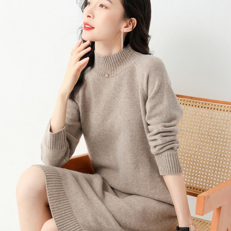 ワンピース レディース ニットワンピース 膝丈 ひざ丈 長袖 長袖ワンピース かわいい 大人可愛い きれいめ シンプル 大人 上品 おしゃれ お洒落 オシャレ 大人女子 エレガント S M L XL 2XL ブラック キャメル グレー ブルー 無地 秋 冬 誕生日 送料無料 母の日 クリスマス バレンタイン ママ 10代 20代 30代 40代 50代 デート お出かけ ショッピング 買い物 女子会 ディナー 記念日 休日 楽ちん ファッション コーデ モテ スタイル トレンド インスタ映え 韓国