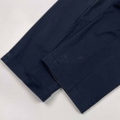 CHAPS RALPH LAUREN チャップス ラルフローレン ツータック 裾ダブル スラックスパンツ 79/ネイビー メンズ