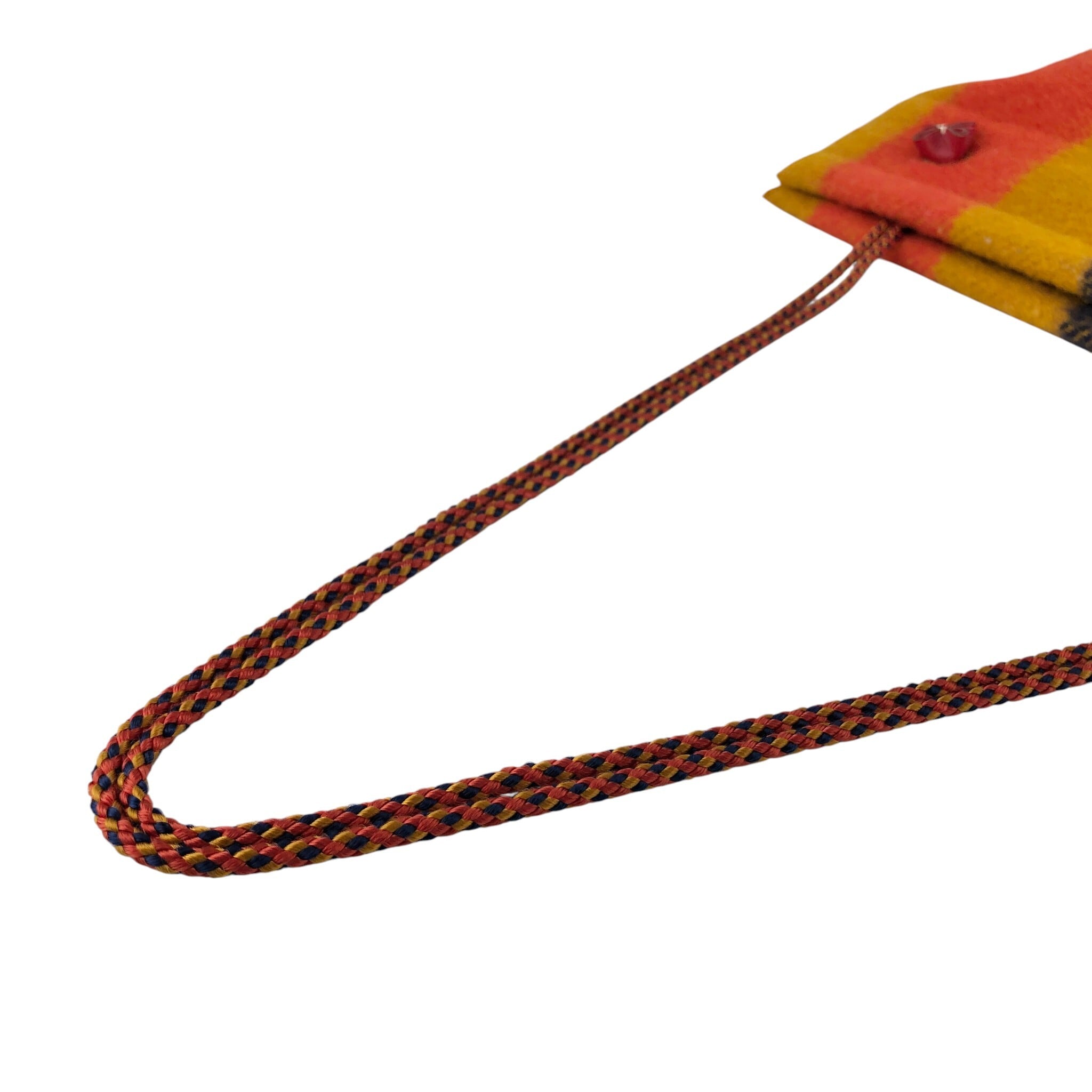 HERMES エルメス アリーヌGM ショルダーバッグ オレンジ ブラック