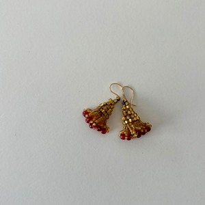 ピアス#gold petit tassel