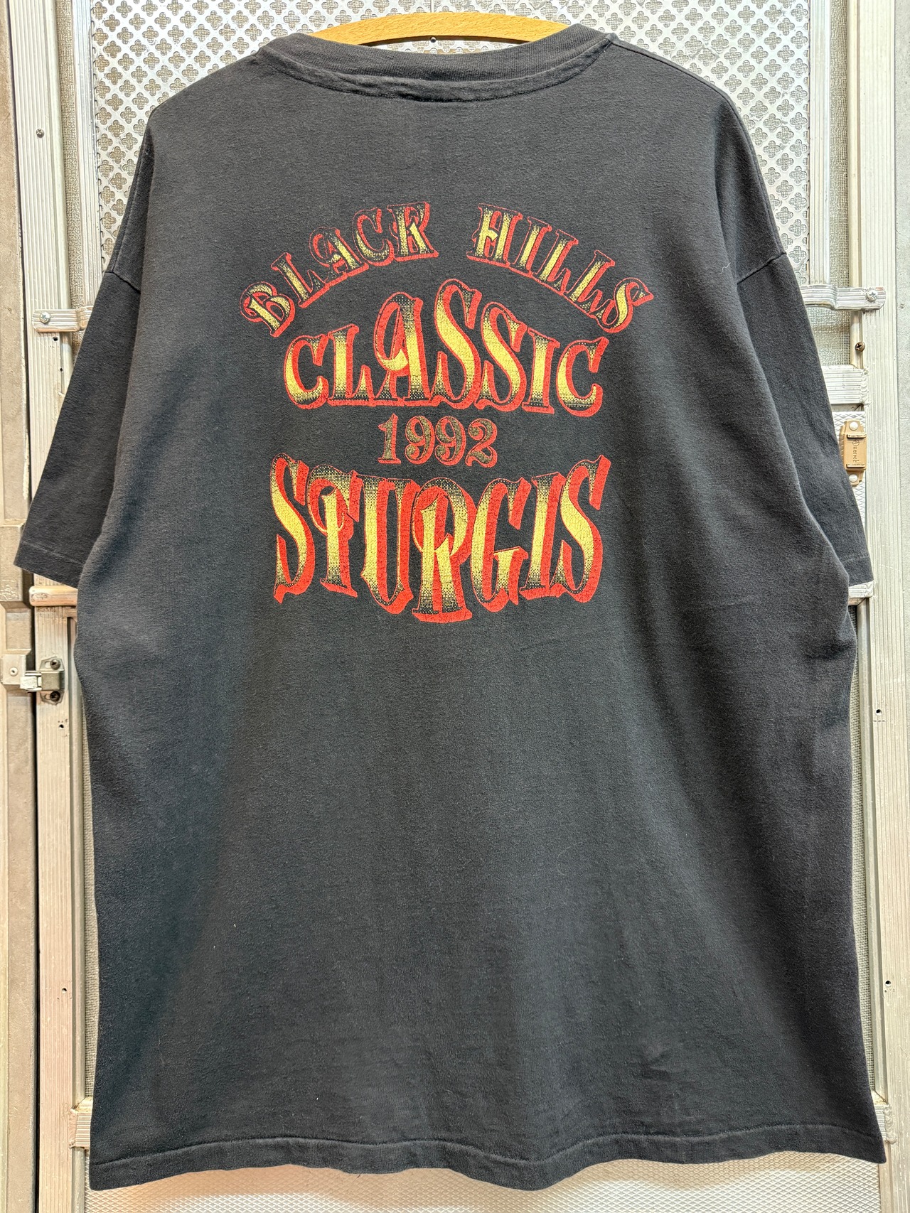 90s  Sturgis Motorcycle Rally / Hanes BEEFY-T made in usa・画像3