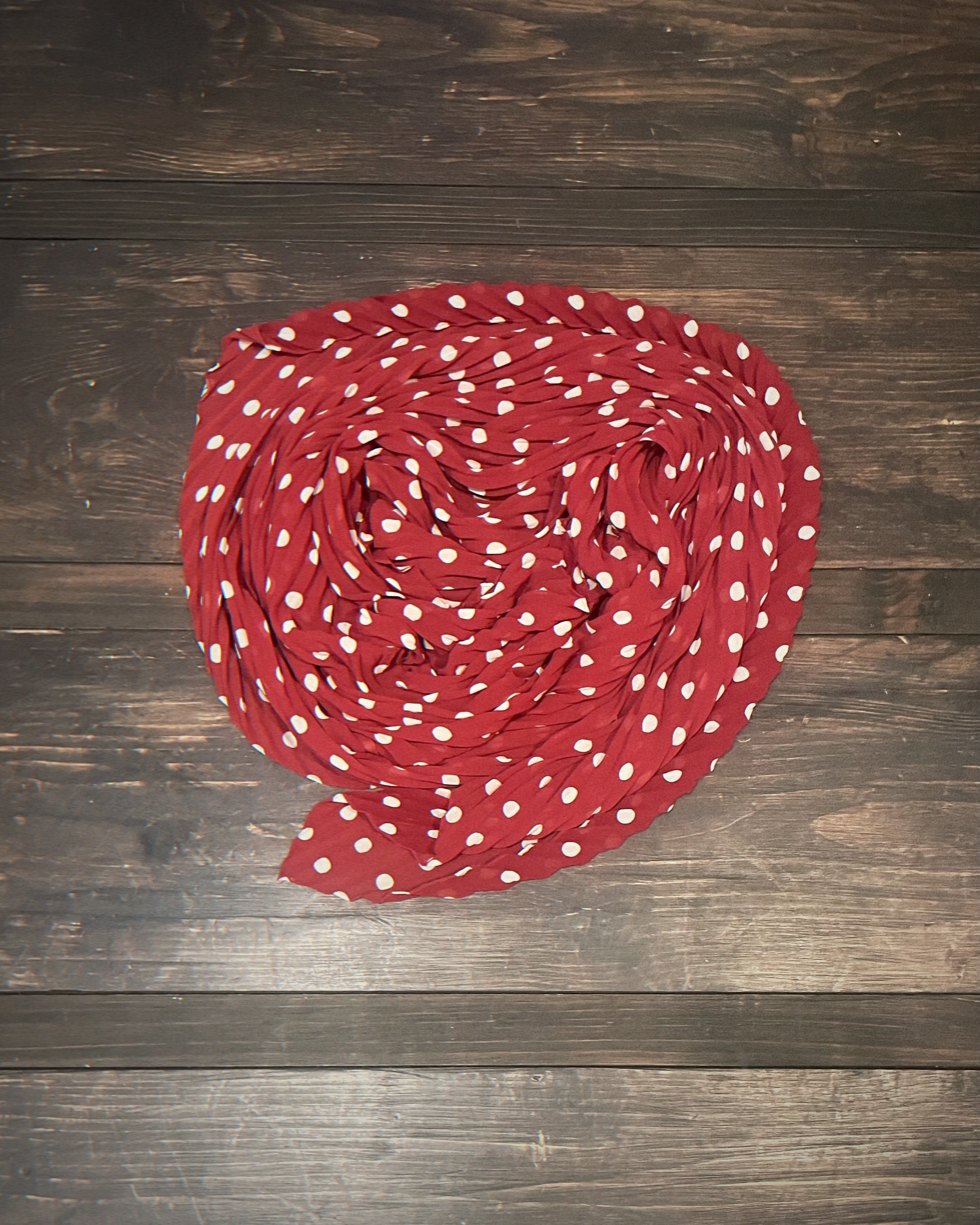used pleats big scarf