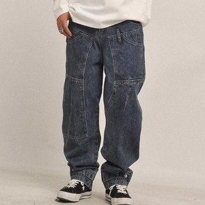 ヘビーリコンストラクト ワイドデニムパンツ N3402