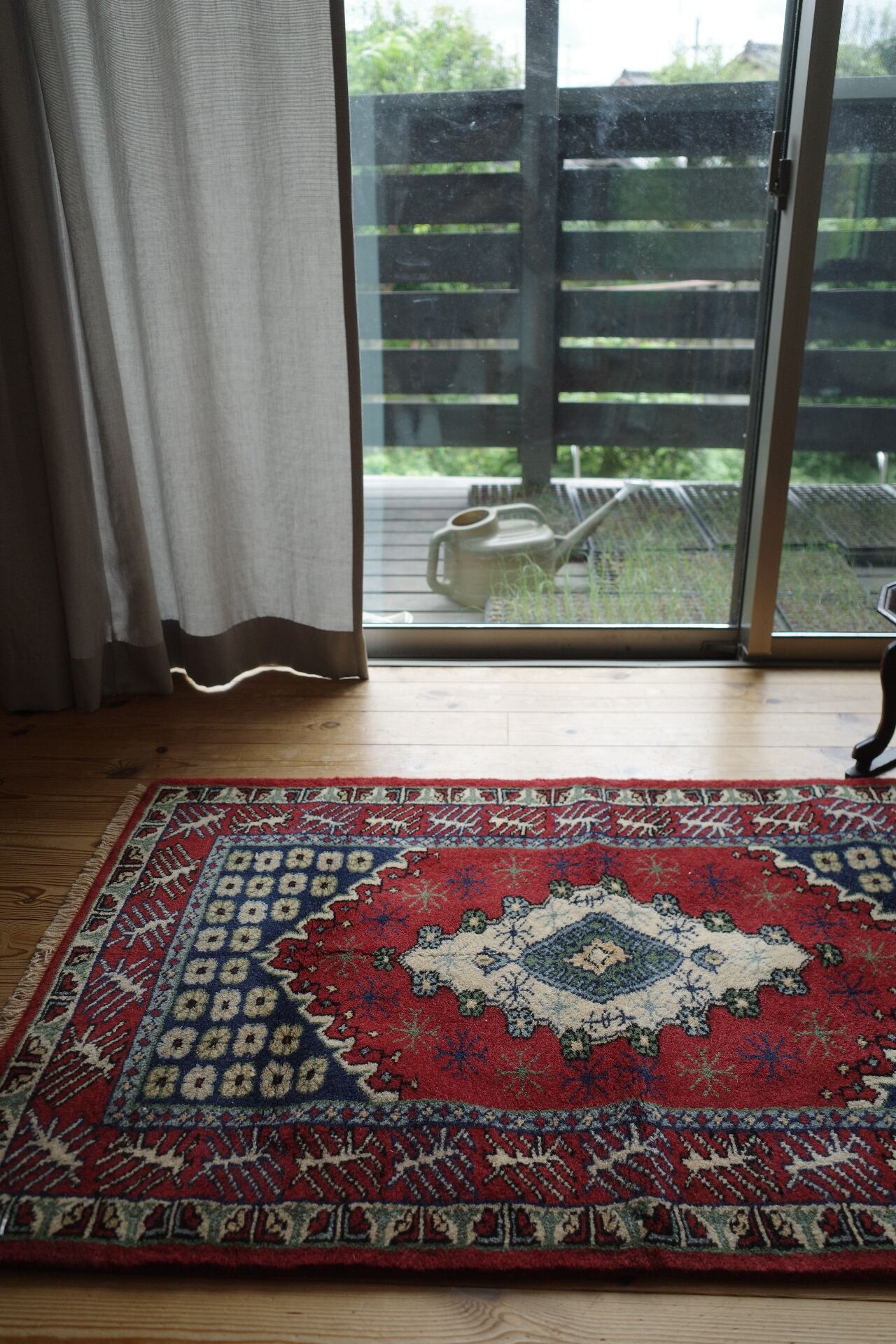 ✦vintage rug✦　150cm×87cm　インド・サルークラグ Well Woven Indira Elysium Vintage Panel Rug with Fringe | Well Woven