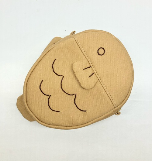 たい焼き　ポーチ　｜とりさん工房ーかわいいハンドメイドポーチ