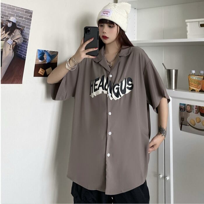 スタイルルーズシャツ サマーカーディガン ストリート 夏物 ケッペル6885556510