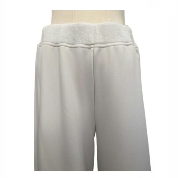 スーパービューティー パンツ リボン使い 裏起毛 ワイド 2524004