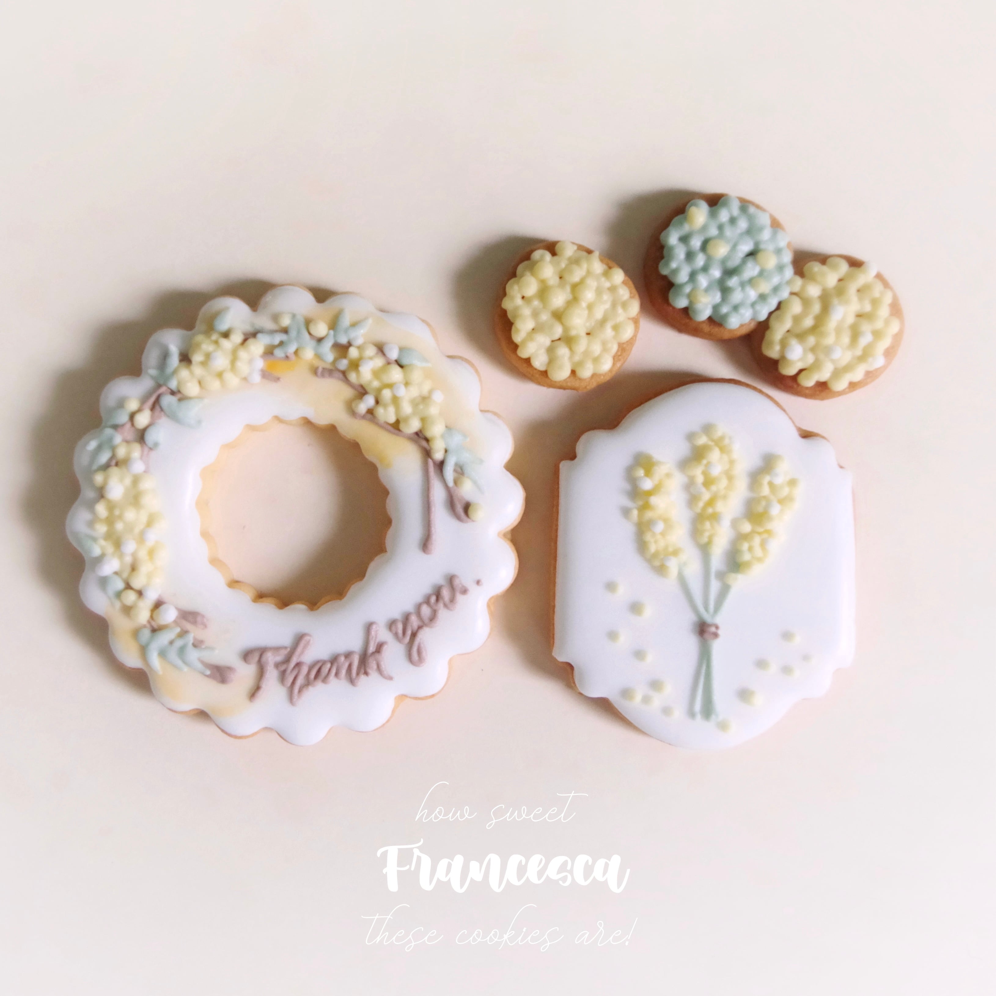 セミオーダーアイシングクッキー | Francesca von Sweets