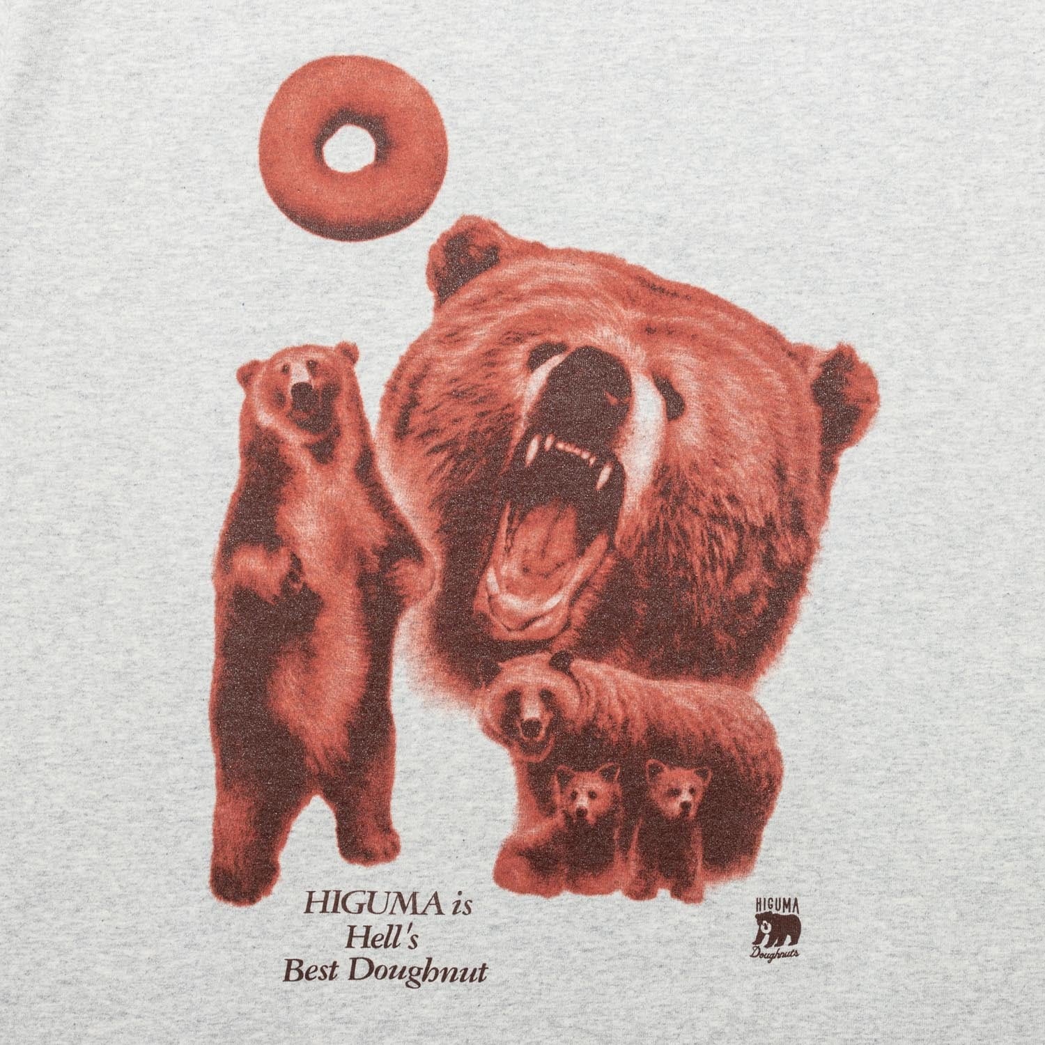 Hell's Best Doughnuts T shirts（TACOMA FUJI RECORDS × HIGUMA