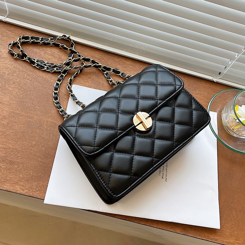 サマーチェーン 夏物 スクウェア メッセンジャーバッグ 手作りハンドバック56057980085