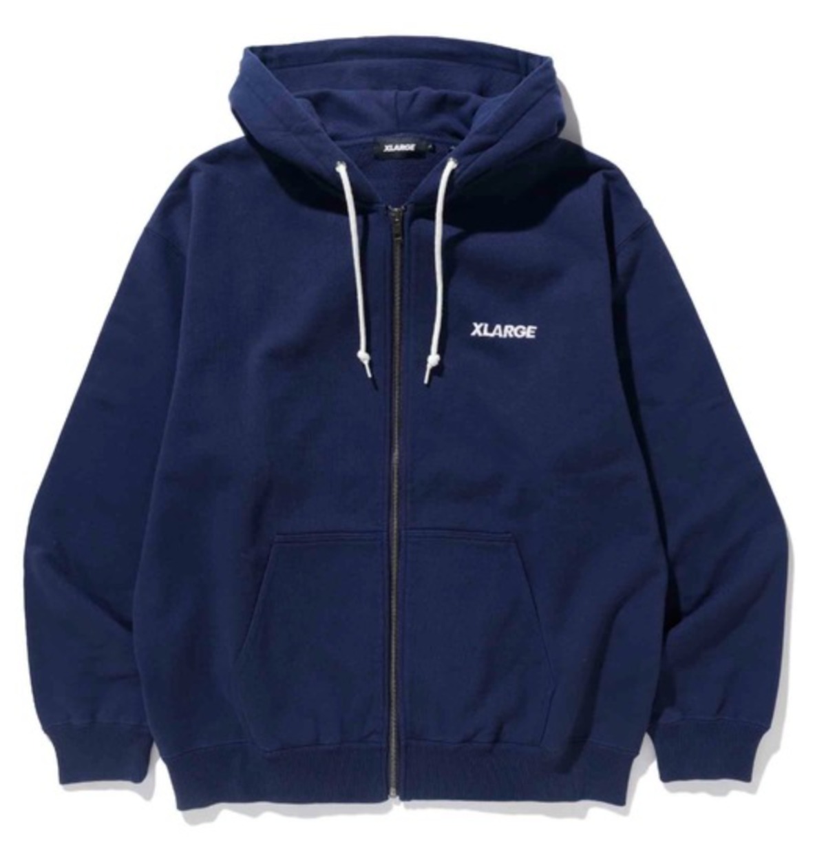 XLARGE】STANDARD LOGO ZIP HOODED SWEATSHIRT ジップアップスウェット ...