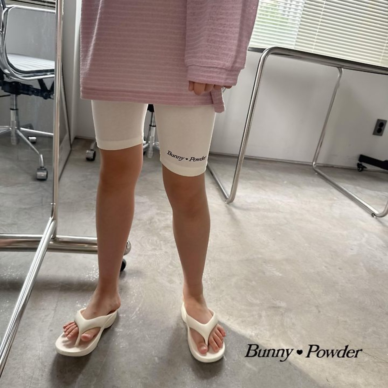 [Bunny Powder] (Planning) B-Cur Leggings (2XL/3XL/4XL) / [버니파우더] 기획)B이커레깅스 (2XL/3XL/4XL)