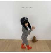 ザゴグマ / THE GOGUMA / ぽかぽかボーダーレギンス / 韓国子供服 / ジュニア / 26winter〖取寄〗*JS~JL*