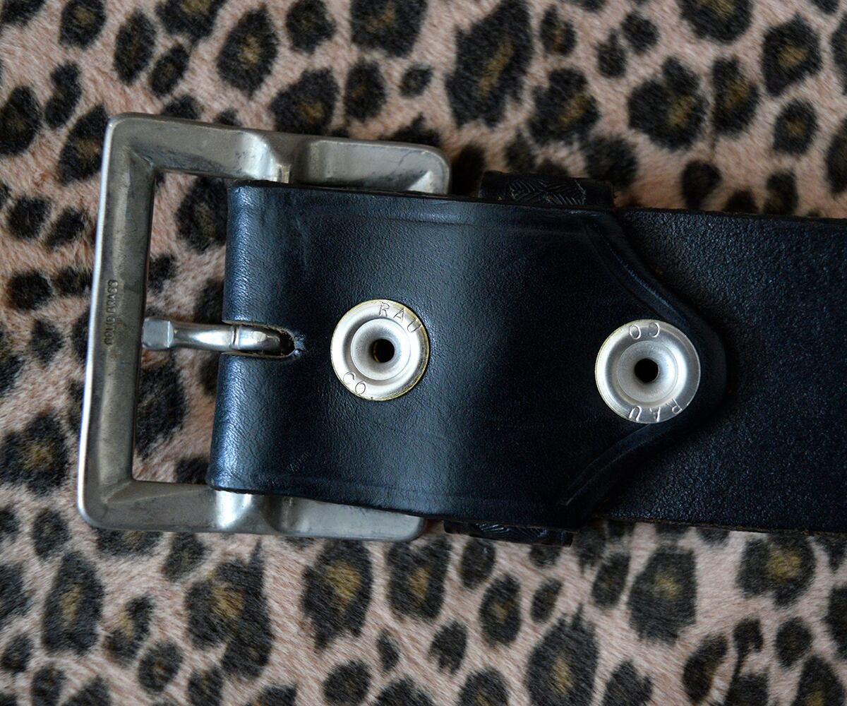 JAY-PEE LEATHER BASKET WEAVE BELT 32 | SECOND TIME GLORY