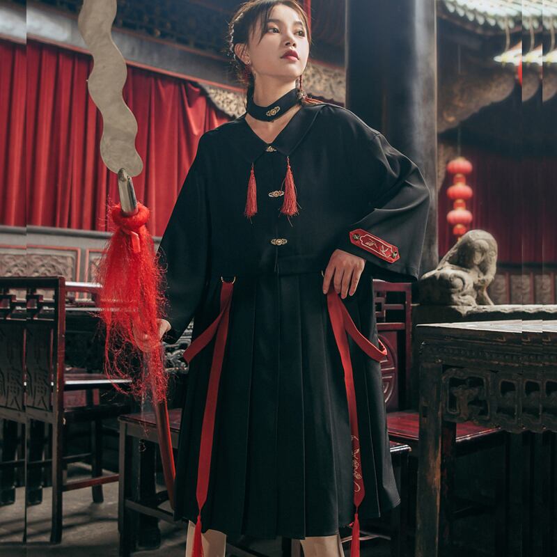 森女部落シリーズ ワンピース 2way チャイナ服 中華服 S M L 黒 チャイナ風ワンピース 可愛い 合わせやすい Elegant 森女部落シリーズ ワンピース 2way チャイナ服 中華服 S M L 黒 チャイナ風ワンピース 可愛い 合わせやすい Elegant