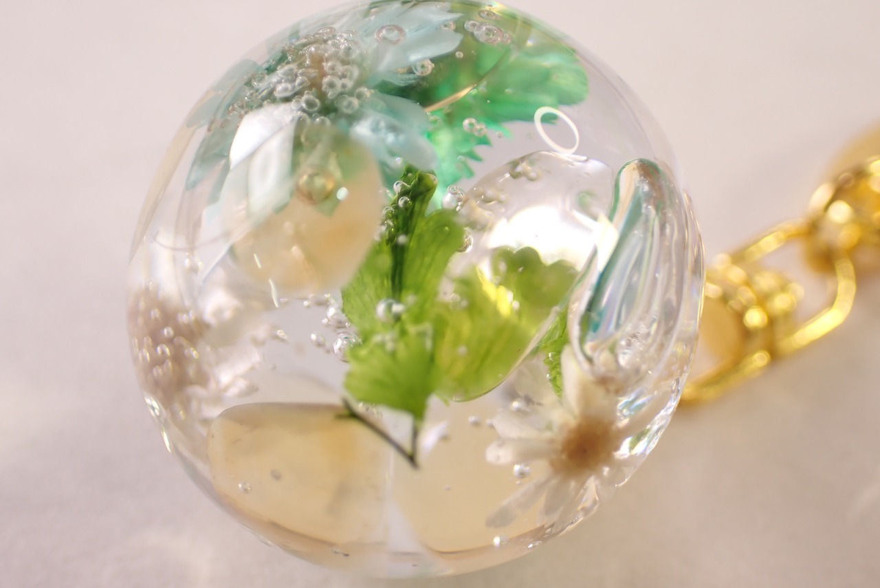 シトリンレジンチャーム　 [D11‐300]